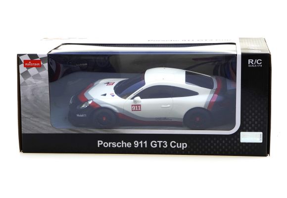 RASTAR 59400 R/C 1:18 Porsche 911 GT3 CUP 8